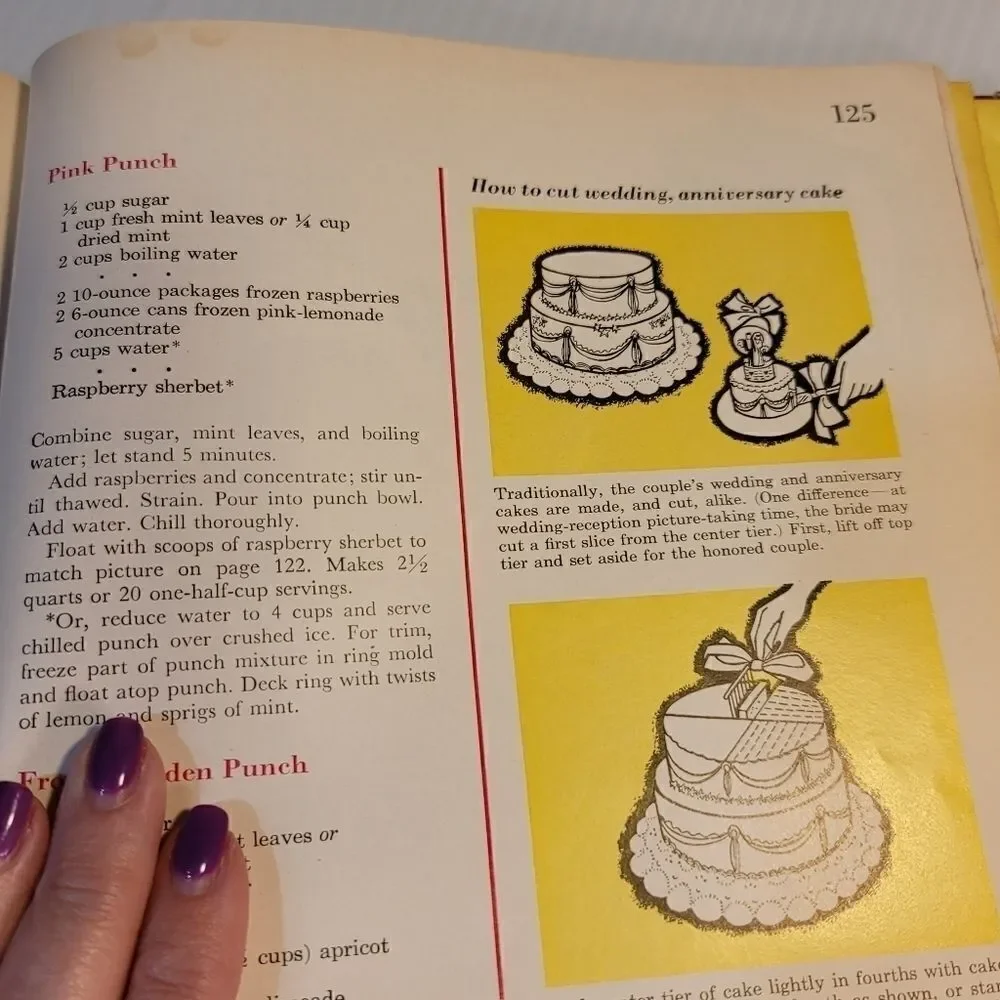 Better Homes Gardens Holiday Cook Book Vintage